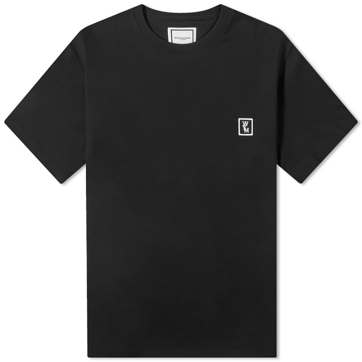 Photo: Wooyoungmi Men's Back Logo T-Shirt in Black