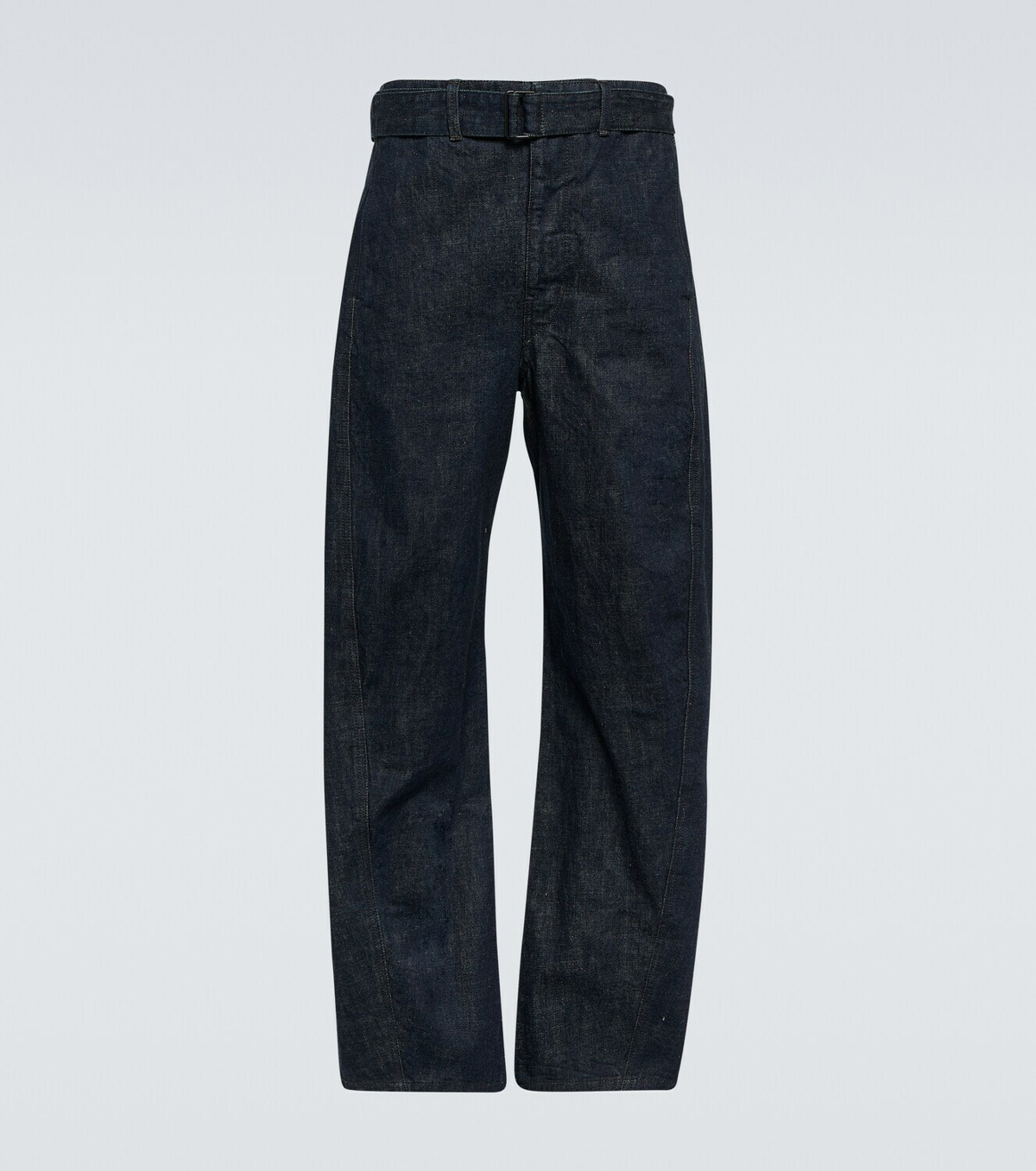 Lemaire Twisted belted jeans