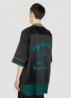 Maison Mihara Yasuhiro - Mix Layered Bowling Shirt in Black