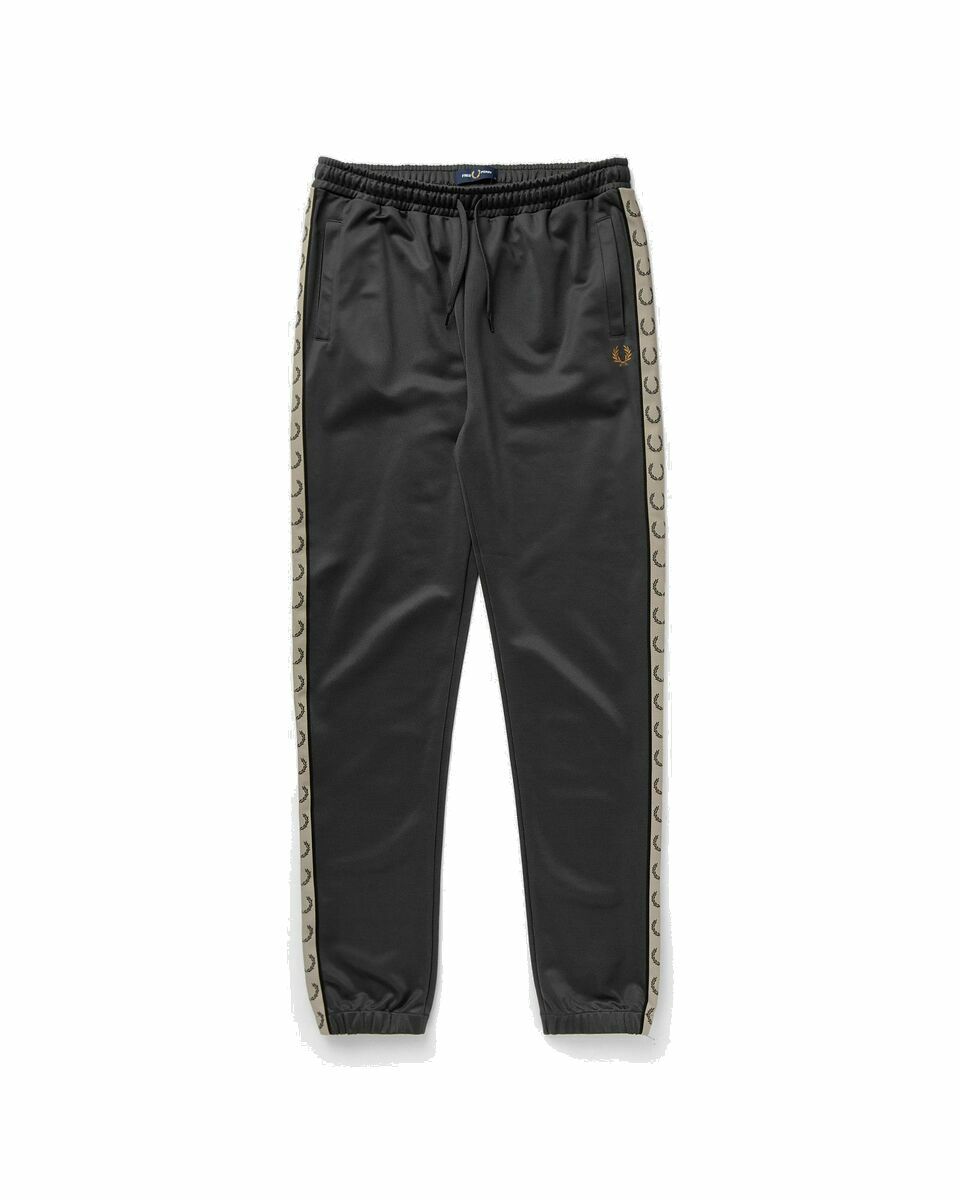Photo: Fred Perry Contrast Tape Track Pant Grey - Mens - Track Pants