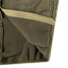 orSlow Men's Fleece Vest in Army Green