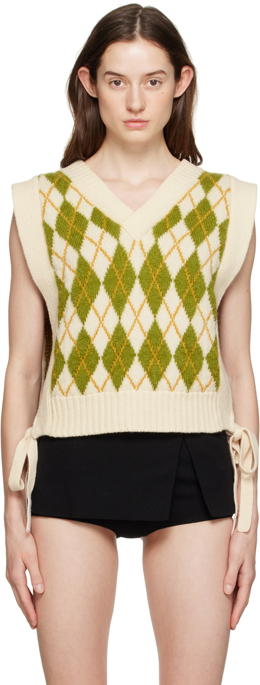 S.S.Daley Off-White Tabard Vest