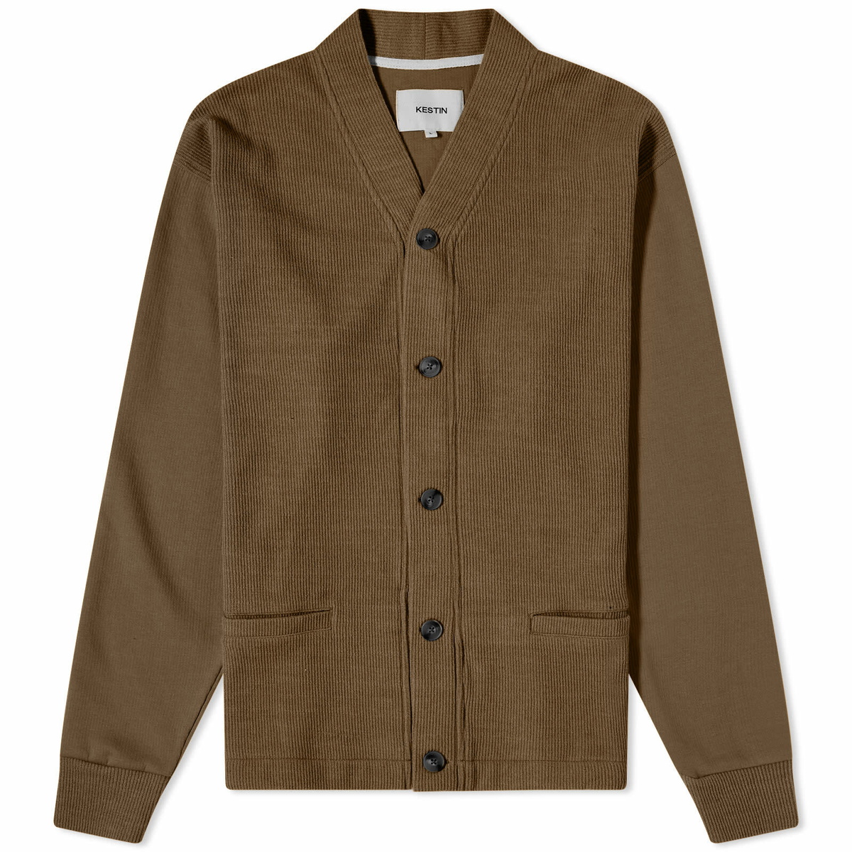 Kestin Men's Glencorse Cardigan in Olive