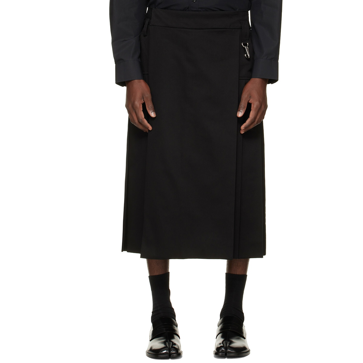 Simone Rocha Black Wide-Leg Trousers Simone Rocha
