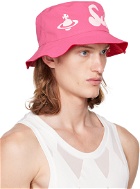 Vivienne Westwood Pink ITC Edition Fisher Bucket Hat