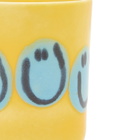 Carne Bollente x Frizbee Ceramics Smile Cup in Yellow