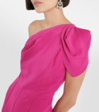 Roland Mouret Asymmetric crêpe jumpsuit