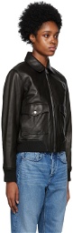 rag & bone Black Andrea Leather Jacket