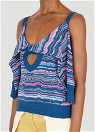 Tiwi Two Way Vest Top in Blue