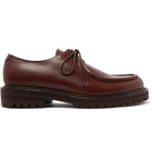 Mr P. - Jacques Suede Derby Shoes - Brown