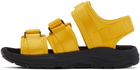 Tom Wood Yellow & Black Suicoke Edition Vega Sandals