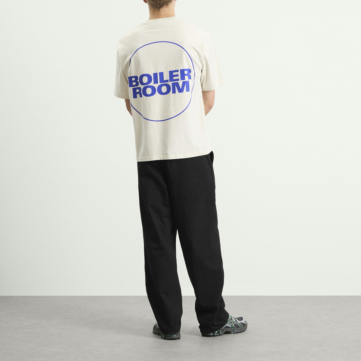 Boiler Room Men's Core Logo T-Shirt in Stone