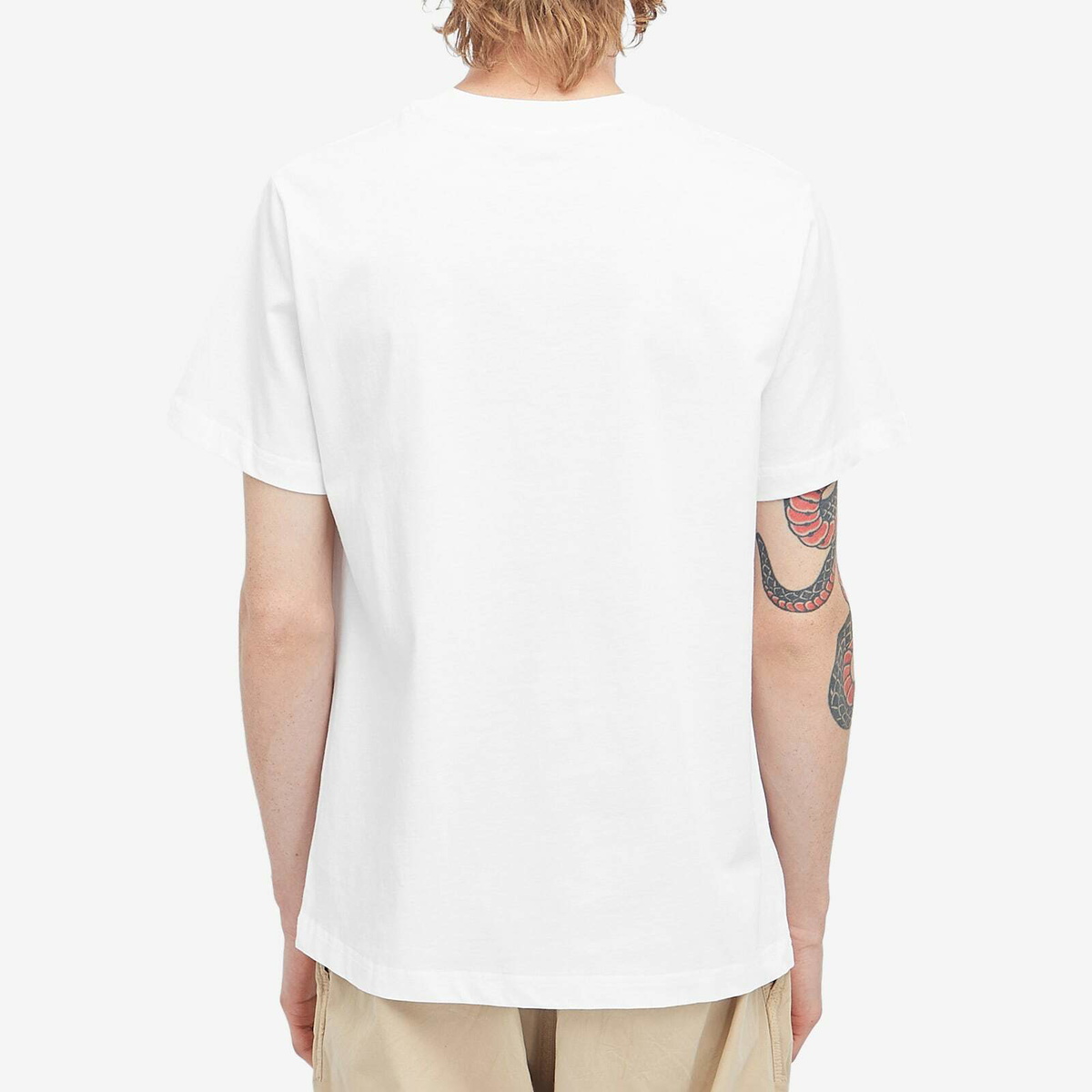 A.P.C. Men's Lunar New Year Snake T-Shirt in White A.P.C.