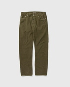 Officine Générale James Pgmt Dye Baby Corduroy Green - Mens - Casual Pants