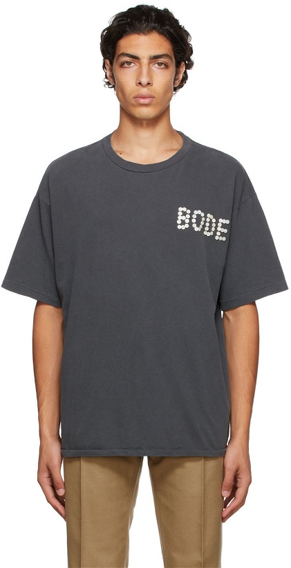 Photo: Bode Pearly Button Logo T-Shirt