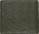 AMIRI Khaki 'MA' Quad Leather Bifold Wallet