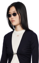 BONNIE CLYDE Silver Bicycle Sunglasses