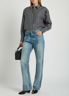 Nili Lotan Briana Straight-leg Jeans Light Blue