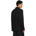 Studio Nicholson Black Denison Linen Blazer