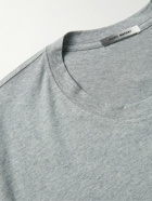 Isabel Marant - Hanorih Logo-Print Cotton-Jersey T-Shirt - Gray