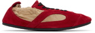 Proenza Schouler Red & Beige Soft Track Sneakers