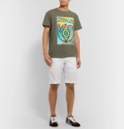 Loewe - Eye/LOEWE/Nature Printed Slub Cotton-Jersey T-Shirt - Green