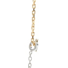 Versace Men's Small Medusa Medallion Chain Necklace in Gold