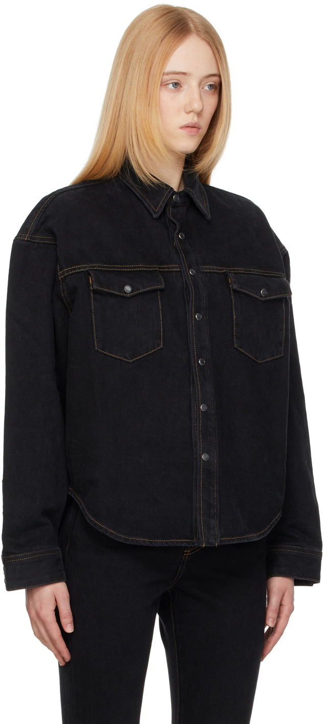 WARDROBE.NYC Black Denim Jacket WARDROBE.NYC