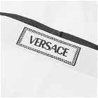 Versace Women's Logo Brief in White