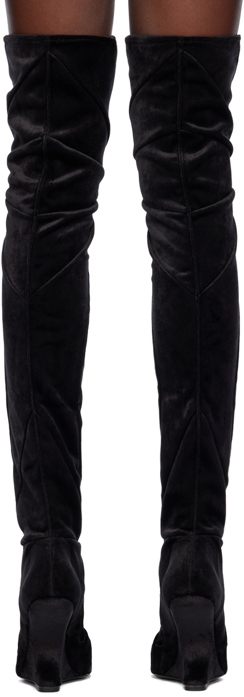 Rick Owens Lilies Black Cantilever 11 Boots
