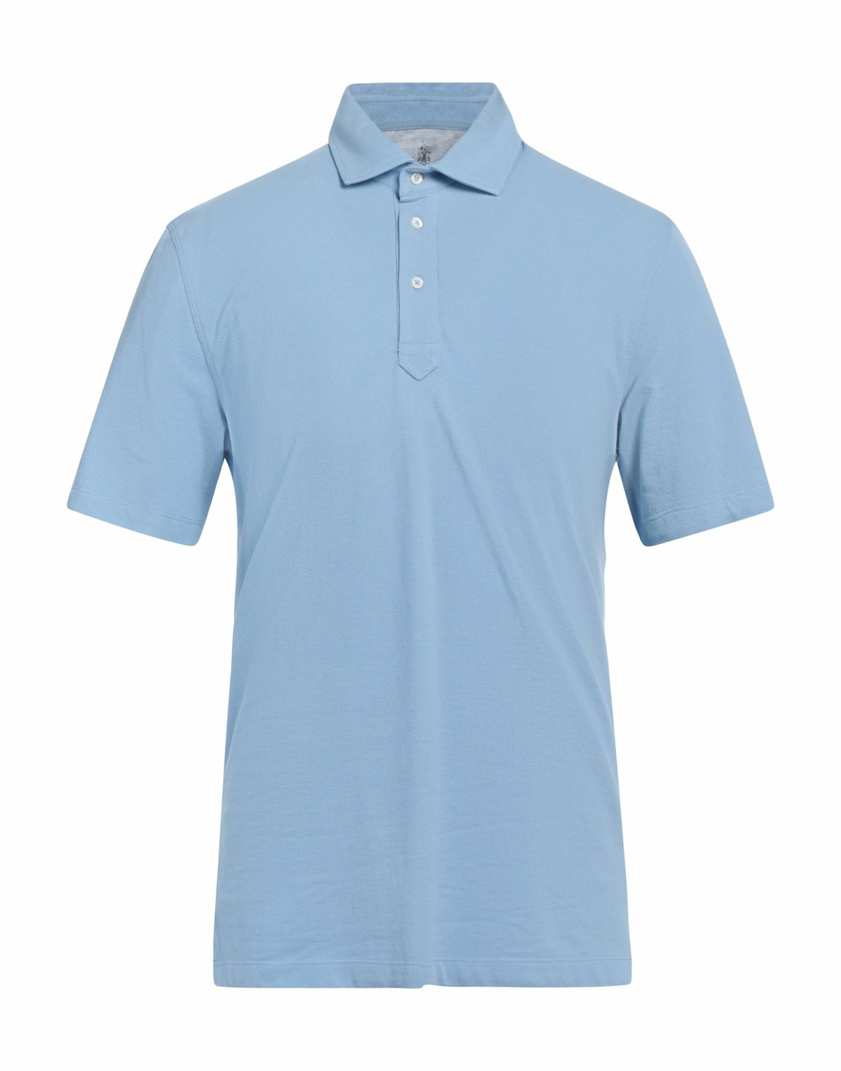 Brunello Cucinelli Mens Polo shirt Sky in Blue