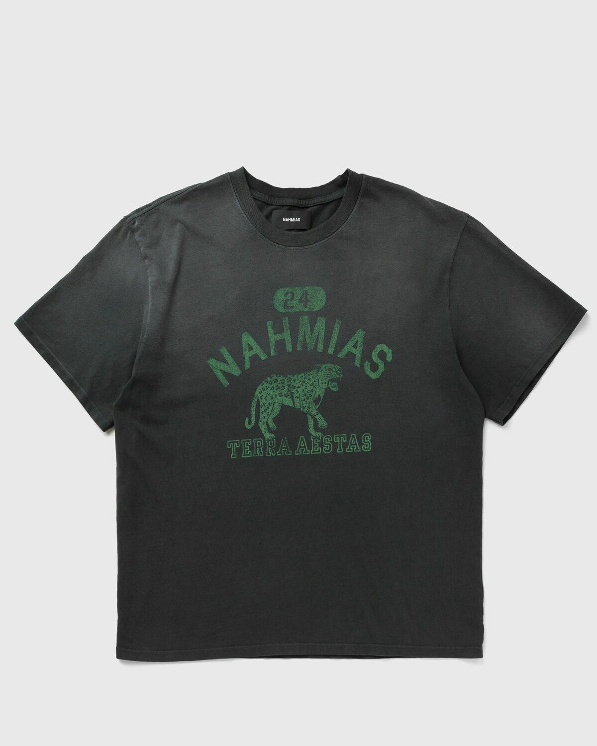 Nahmias Terraestiva Boxy T-shirt Black Mens Shortsleefe