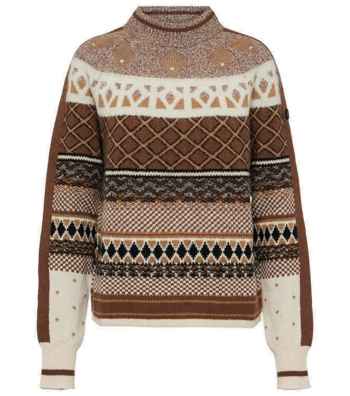 Photo: Bogner Annette knitted  jacquard sweater