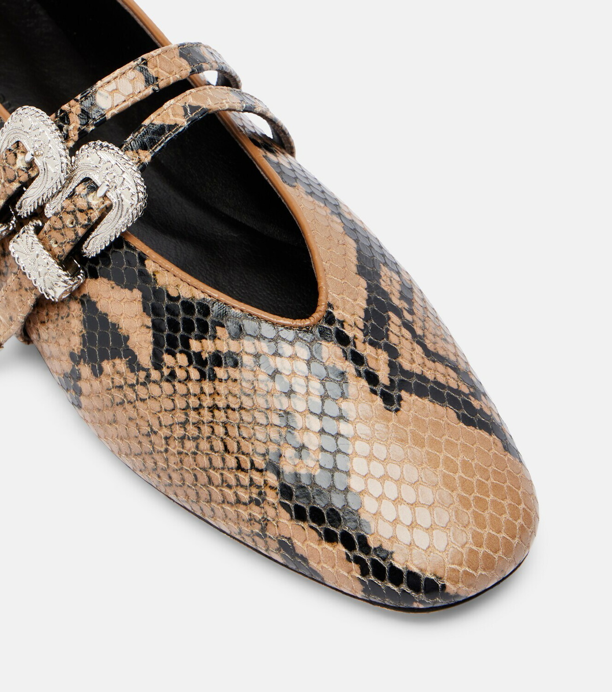 Le Monde Béryl Classic Claudia leather Mary Jane flats