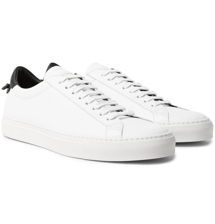 Photo: Givenchy - Urban Street Leather Sneakers - Men - White