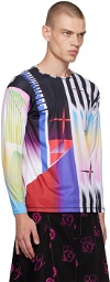 Chopova Lowena Multicolor Ski Long Sleeve T-Shirt