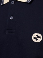 GUCCI - Stretch Cotton Piquet Polo Shirt