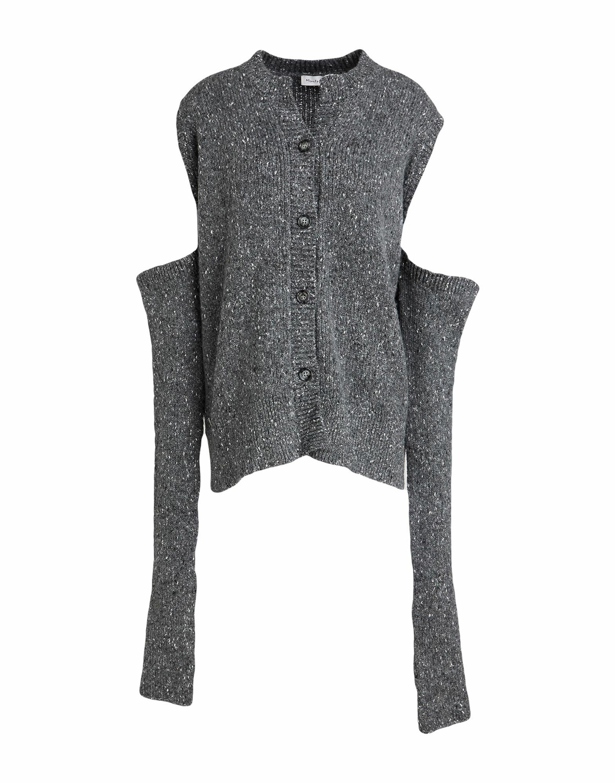 Manila Grace Womens Cardigan in Grey