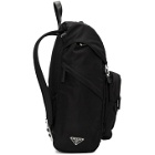Prada Black Technical Backpack