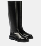 Jil Sander Leather knee-high boots