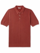 Boglioli - Cotton-Piqué Polo Shirt - Red