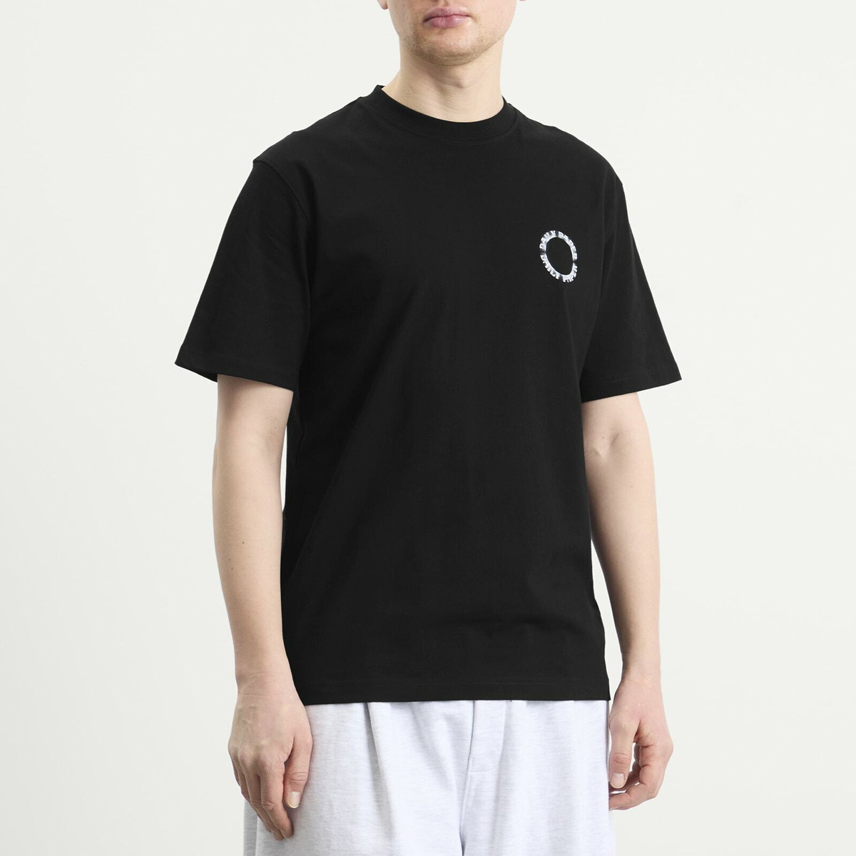 Daily Paper Men's Wheel T-Shirt in Black