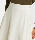 Ralph Lauren Collection Kenzie wool-blend midi skirt