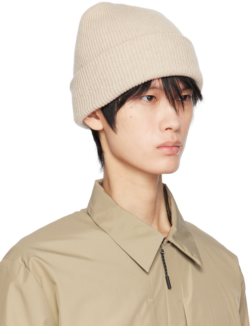 NORSE PROJECTS Beige Rib Beanie Norse Projects