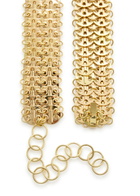Rabanne Nano Chunky Chain Belt - Gold - One Size