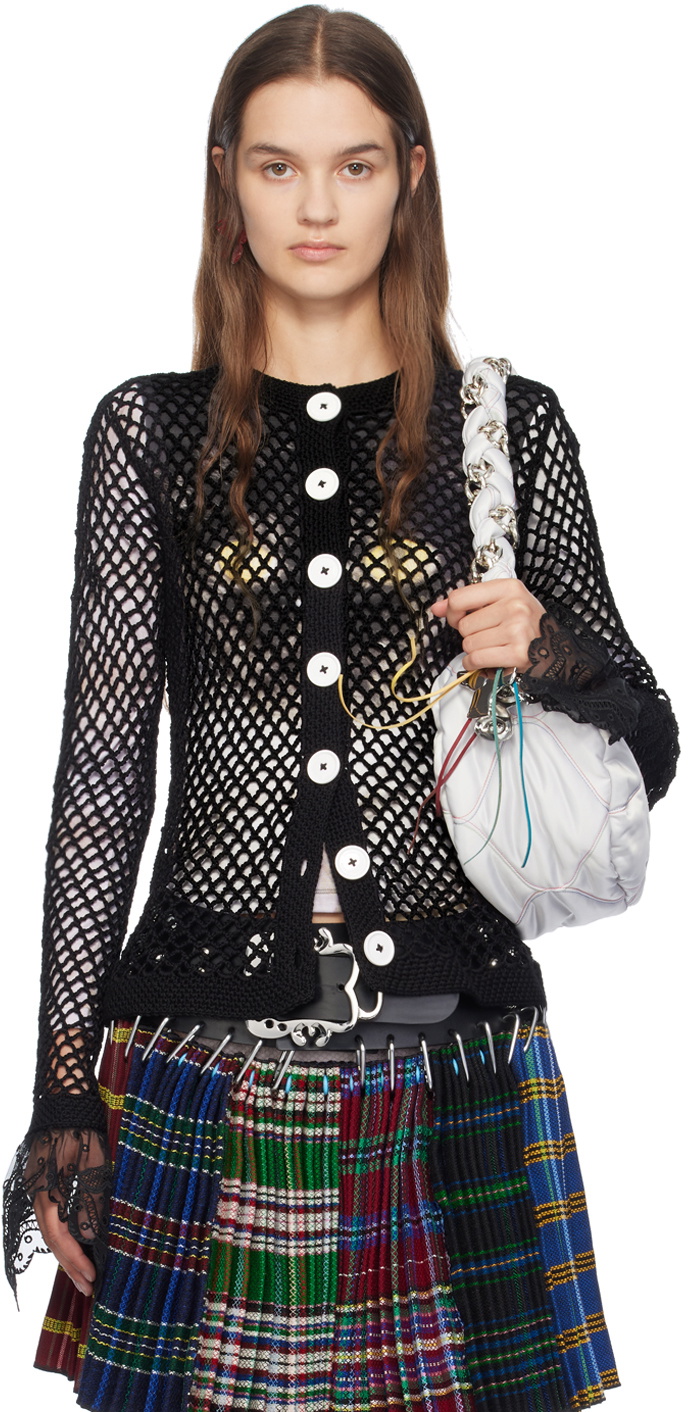 Chopova Lowena Brown Bow Cardigan Chopova Lowena Chopova Lowena Brown Bow Cardigan Chopova Lowena