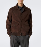 Arma Tomme reversible suede blouson jacket