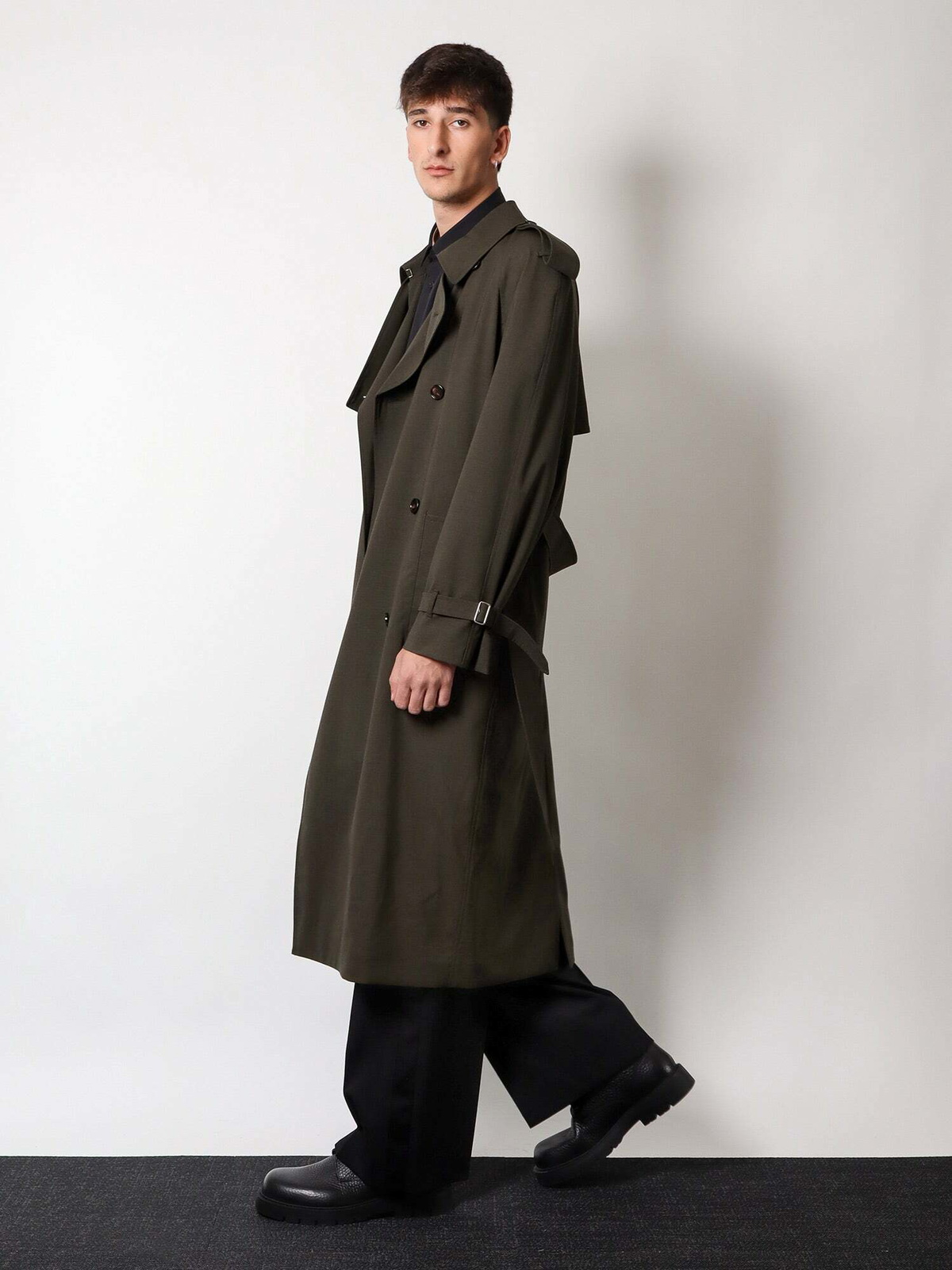 Burberry Trench Green Mens Trench Coat Burberry