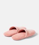 Versace Home Medusa jacquard terry slippers