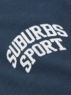 PASADENA LEISURE CLUB - Suburbs Sport Printed Cotton-Jersey T-Shirt - Blue - S